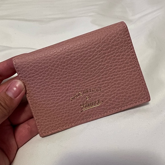 Gucci Card holder in old rose - Picture 2 of 10